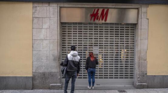 H&M表示仍有五分之一的商店因当前局势而关闭