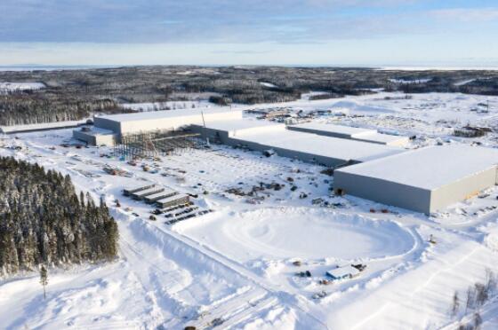 Northvolt获得现金支持 将瑞典超级工厂的产能扩大至60GWh