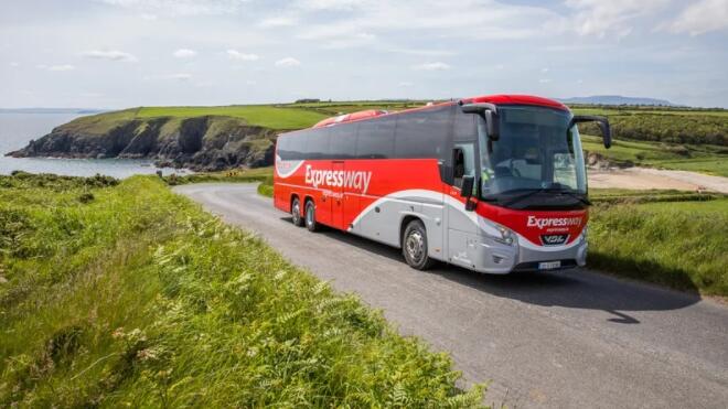 巴士Éireann投资1600万欧元用于新的高速公路客车和票务技术