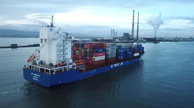 爱尔兰海洋发展办公室数据显示港口的货运量回到了2019年的水平