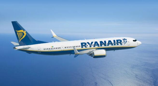 瑞安航空从都柏林开通4条新航线