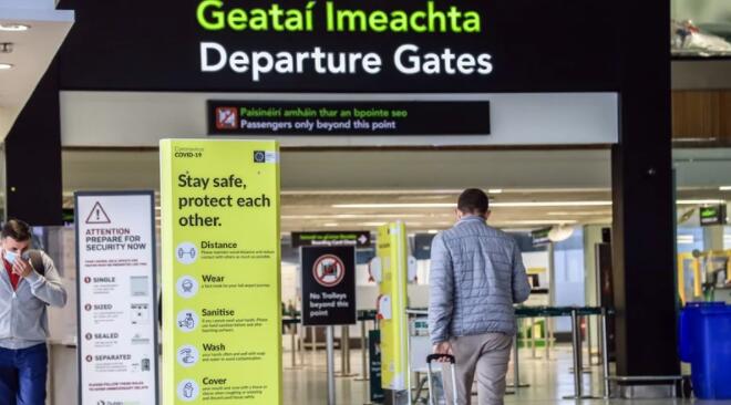 都柏林机场8月旅客人数下降63%