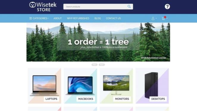 Wisetek推出在线商店 销售翻新的IT设备